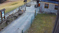 Terasa horského hotelu