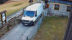 Terasa horského hotelu