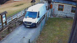 Terasa horského hotelu