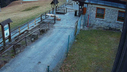 Terasa horského hotelu