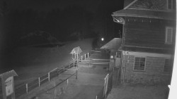 Terasa horského hotelu