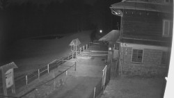 Terasa horského hotelu