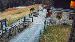 SkiAreál - Horský hotel Vsacký Cáb - Terasa horského hotelu - 12.3.2026 v 06:00 SkiAreál - Horský hotel Vsacký Cáb - Terasa horského hotelu - 12.3.2026 v 06:00