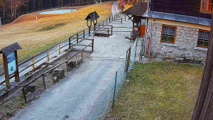 SkiAreál - Horský hotel Vsacký Cáb - Terasa horského hotelu - 12.3.2026 v 06:30 SkiAreál - Horský hotel Vsacký Cáb - Terasa horského hotelu - 12.3.2026 v 06:30