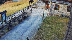 Terasa horského hotelu