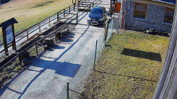 Terasa horského hotelu