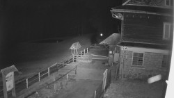 Terasa horského hotelu