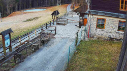 Terasa horského hotelu