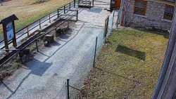 Terasa horského hotelu