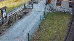 Terasa horského hotelu