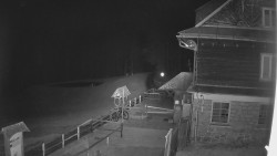 Terasa horského hotelu