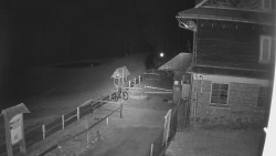 Terasa horského hotelu