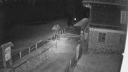 Terasa horského hotelu