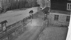 Terasa horského hotelu