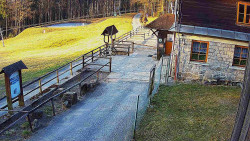 Terasa horského hotelu