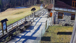 Terasa horského hotelu