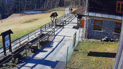 Terasa horského hotelu