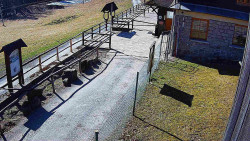 Terasa horského hotelu