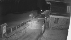 Terasa horského hotelu