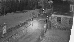 Terasa horského hotelu