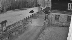 Terasa horského hotelu