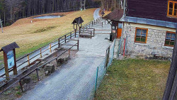 Terasa horského hotelu