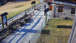 Terasa horského hotelu