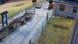 Terasa horského hotelu