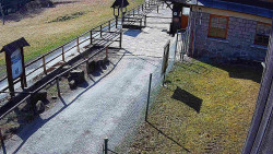 Terasa horského hotelu