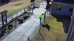 Terasa horského hotelu