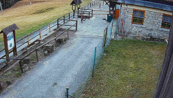 Terasa horského hotelu