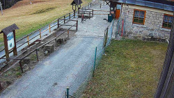 Terasa horského hotelu