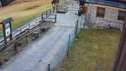 Terasa horského hotelu