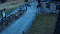 Terasa horského hotelu