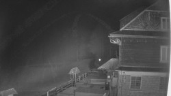 Terasa horského hotelu