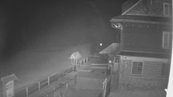 Terasa horského hotelu