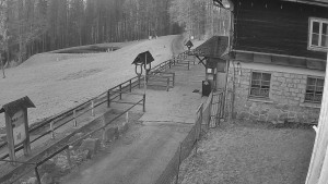 SkiAreál - Horský hotel Vsacký Cáb - Terasa horského hotelu - 16.3.2026 v 05:30 SkiAreál - Horský hotel Vsacký Cáb - Terasa horského hotelu - 16.3.2026 v 05:30