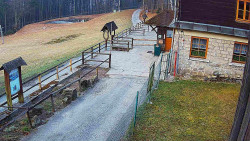 Terasa horského hotelu
