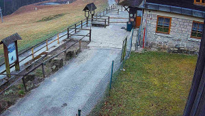 SkiAreál - Horský hotel Vsacký Cáb - Terasa horského hotelu - 16.3.2026 v 07:00 SkiAreál - Horský hotel Vsacký Cáb - Terasa horského hotelu - 16.3.2026 v 07:00