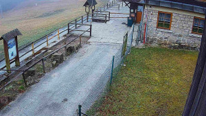 SkiAreál - Horský hotel Vsacký Cáb - Terasa horského hotelu - 16.3.2026 v 07:15 SkiAreál - Horský hotel Vsacký Cáb - Terasa horského hotelu - 16.3.2026 v 07:15