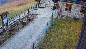 SkiAreál - Horský hotel Vsacký Cáb - Terasa horského hotelu - 16.3.2026 v 08:15 SkiAreál - Horský hotel Vsacký Cáb - Terasa horského hotelu - 16.3.2026 v 08:15