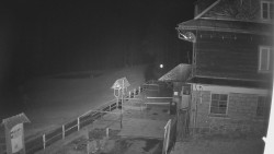 Terasa horského hotelu