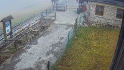 Terasa horského hotelu