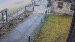 Terasa horského hotelu