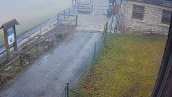 Terasa horského hotelu