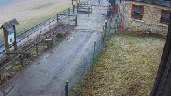 Terasa horského hotelu