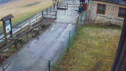 Terasa horského hotelu