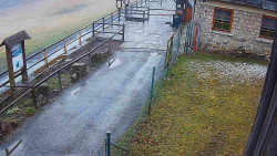 Terasa horského hotelu