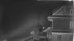 Terasa horského hotelu