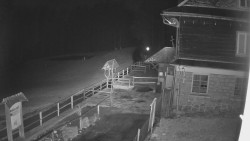 Terasa horského hotelu